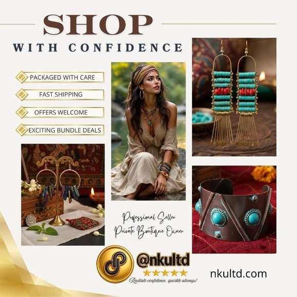 18K Gold Plated Stainless Steel Drop Earrings - Unique Teardrop Design⨠- Picture 4 of 11